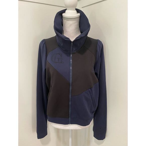 PUMA X goop Training Track Jacket in Dark Saphire / PUMA Black - Picture 5 of 11